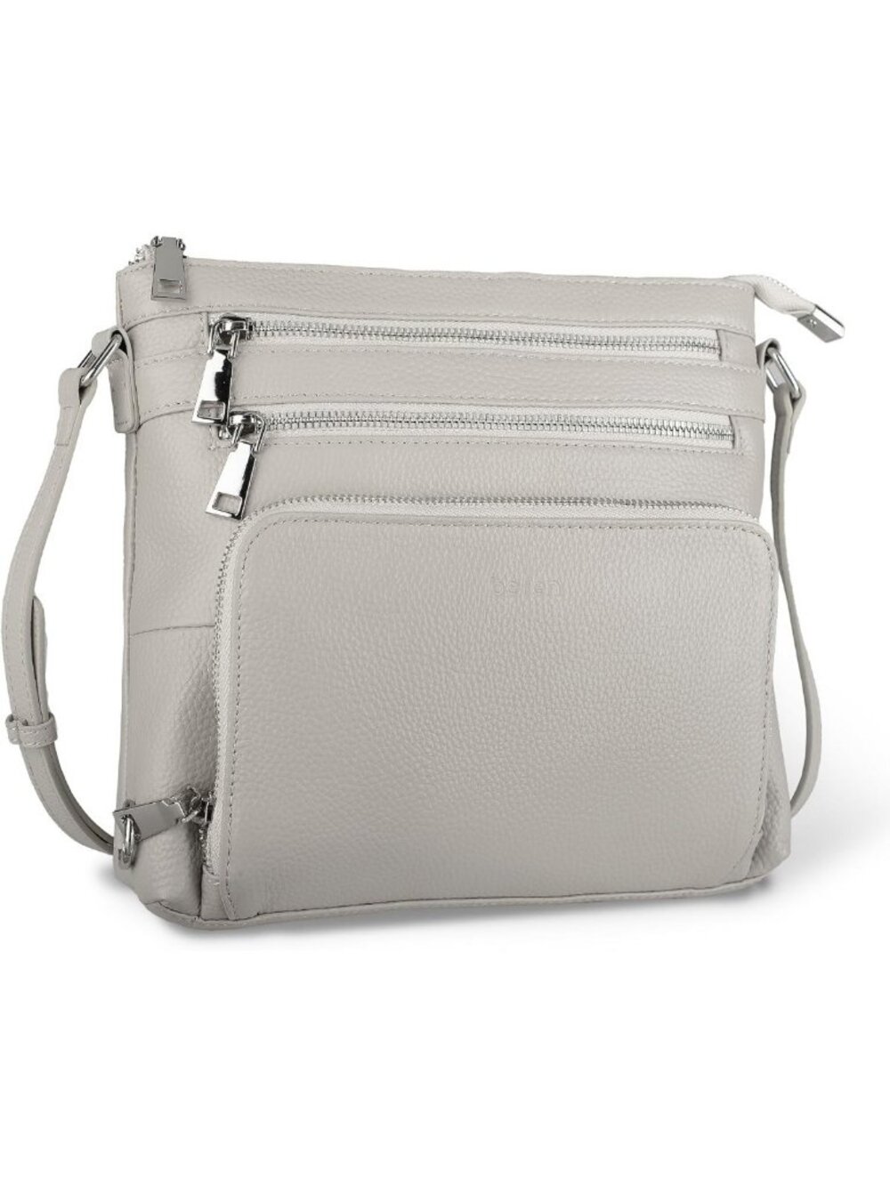 Genuine Leather Anti-Theft Crossbody Bag for Women with RFID Wallet - Travel